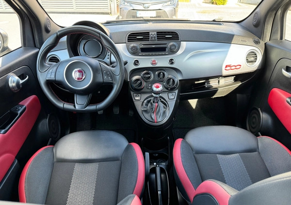 Fiat 500 cena 33900 przebieg: 114000, rok produkcji 2013 z Warszawa małe 56